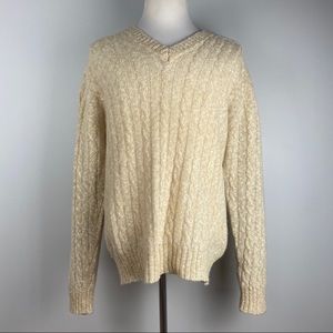 Vintage Pringle of Scotland Knit V-Neck Sweater